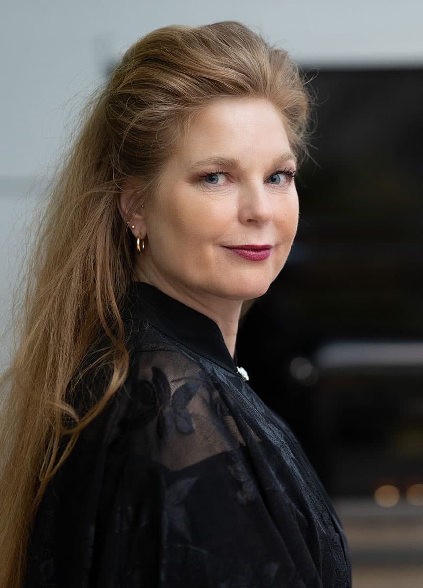 Ingrid Vermeulen, Sopranistin des Wiener Duos Lindsey & Ingrid — Porträtaufnahme